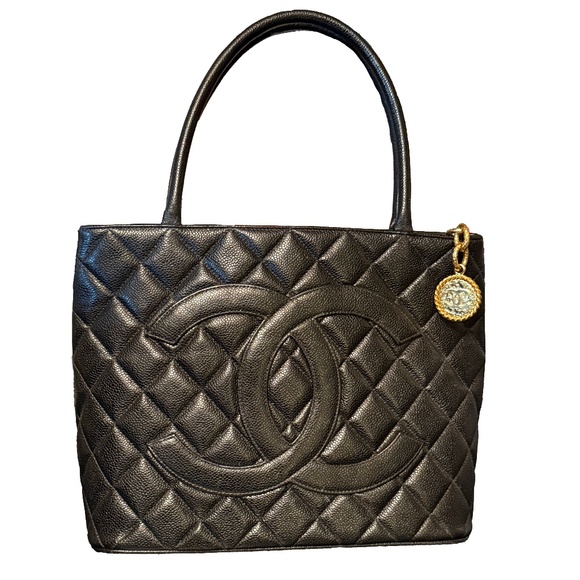 Chanel Caviar Quilted Medallion Tote - Picture 1 of 9